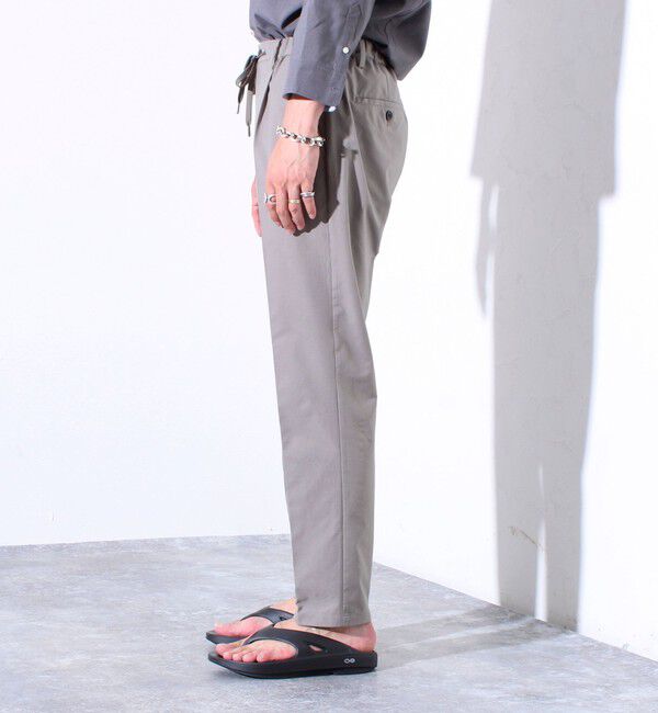 GLOSTER「【セットアップ/ビジカジ対応】エアードッツ 快適軽量 イージーパンツ スラックス」|チノ|