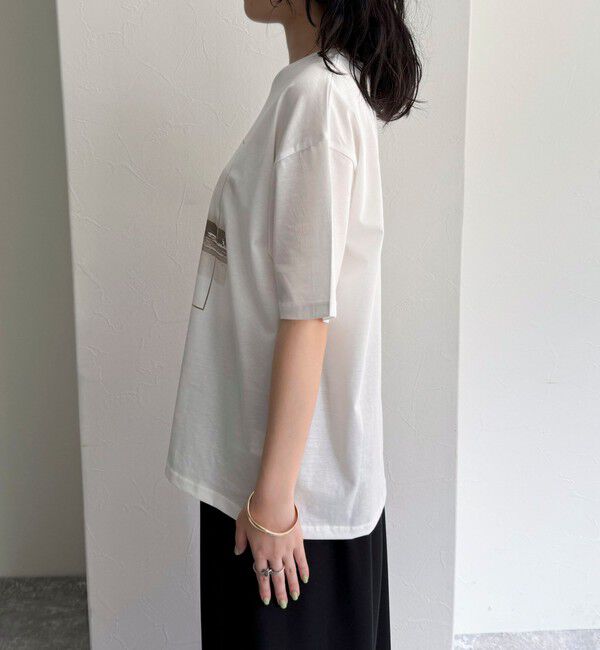 fredy emue「シルケットBEACH PHOTO Tシャツ」|Tシャツ・カットソー|