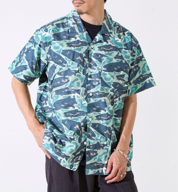 GLOSTER「【EDDIE BAUER】バハキャンプ 半袖シャツ/SS BAJA CAMP SHIRT」|シャツ・ブラウス|グリーン系その他