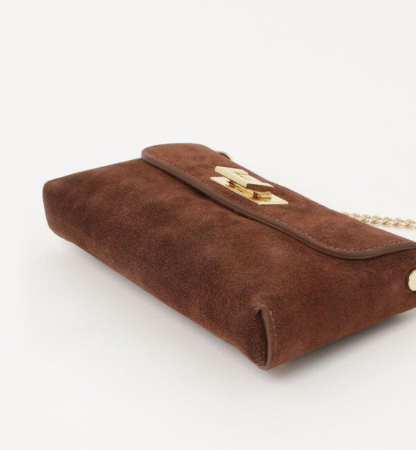 fredy emue「【AULENTTI/オーレンティ】スエードチェーンポシェットバッグ」|ショルダー・メッセンジャー|