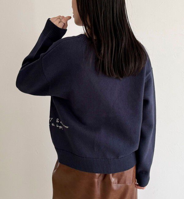 fredy emue「メッセージニットカーディガン」|カーディガン|