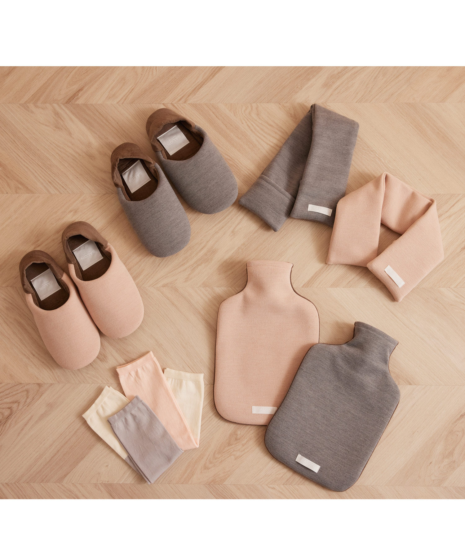 SALON adam et rope'「【SALON adam et rope'オリジナル】warmth マルチウォーマー」|手袋|