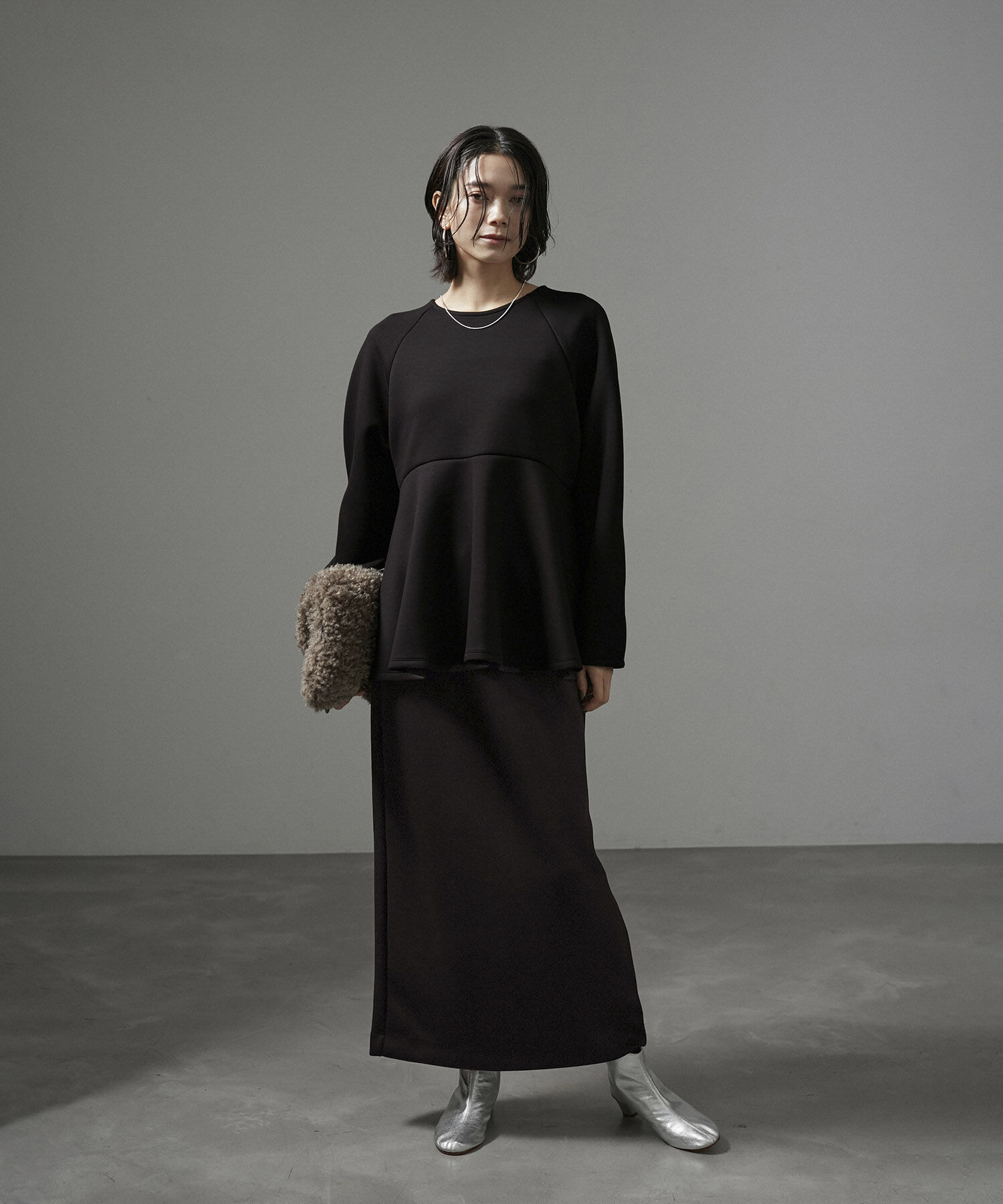 SALON adam et rope'「【セットアップ対応】コンフィーナロースカート」|スカート|