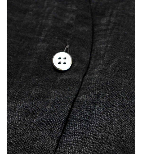 SALON adam et rope'「フロントリボンフリルカラーブラウス」|シャツ・ブラウス|