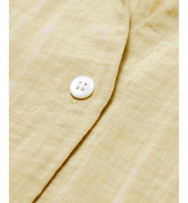 SALON adam et rope'「フロントリボンフリルカラーブラウス」|シャツ・ブラウス|