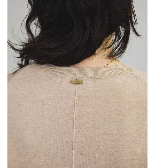 SALON adam et rope'「ハイツイストコットンニットTシャツ」|Tシャツ・カットソー|