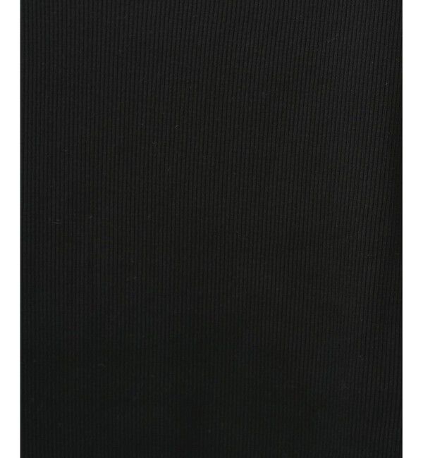 SALON adam et rope'「Primaveil ファームリーリブハーフスリーブTシャツ」|Tシャツ・カットソー|