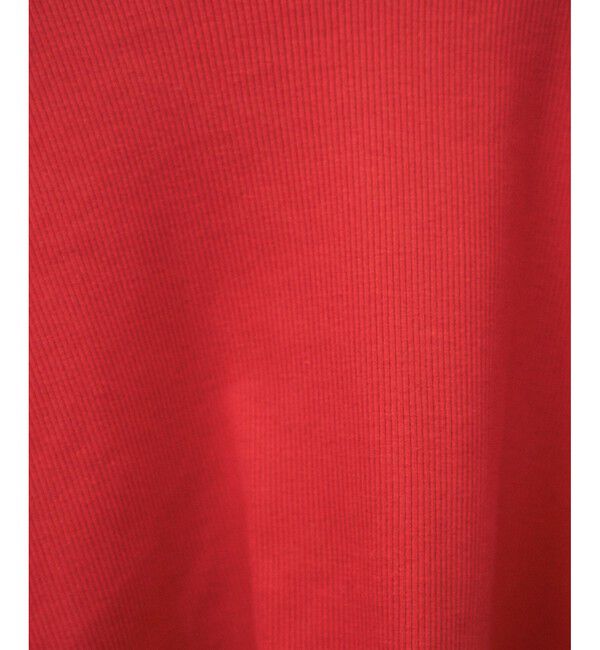 SALON adam et rope'「Primaveil ファームリーリブハーフスリーブTシャツ」|Tシャツ・カットソー|