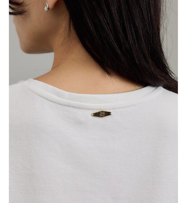 SALON adam et rope'「【WEB限定】ショルダータックペプラムプルオーバー」|Tシャツ・カットソー|