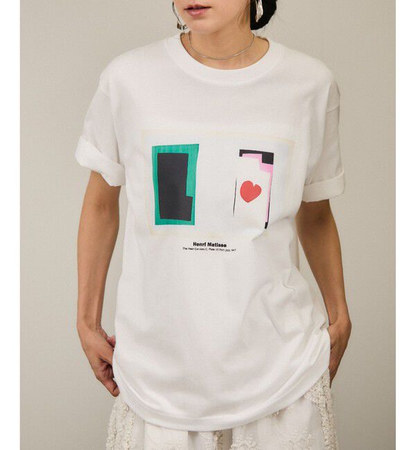 SALON adam et rope'「【WEB限定】マティスアートTシャツ」|Tシャツ・カットソー|