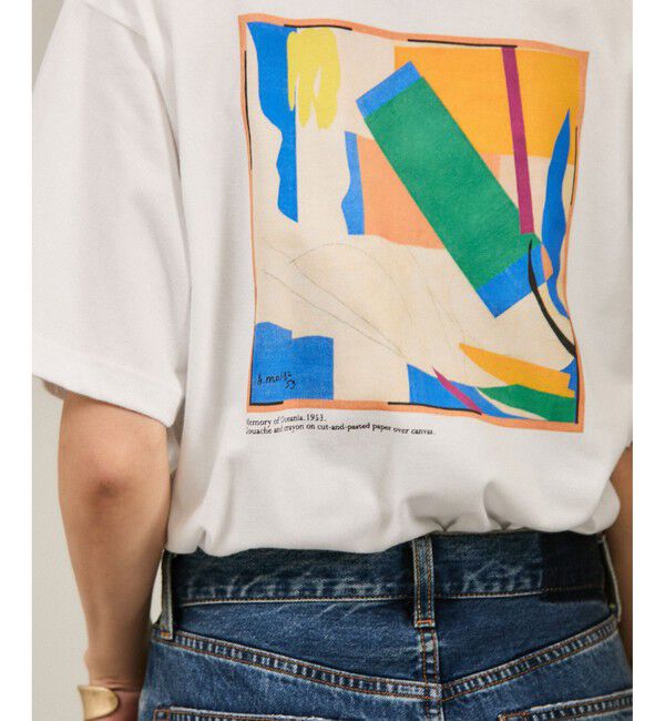 SALON adam et rope'「【WEB限定】マティスアートTシャツ」|Tシャツ・カットソー|
