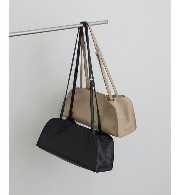 SALON adam et rope'「【WEB限定】【WS（ドゥーブル）】ナチュラルレザーロングハンドルバッグ」|ハンドバッグ|