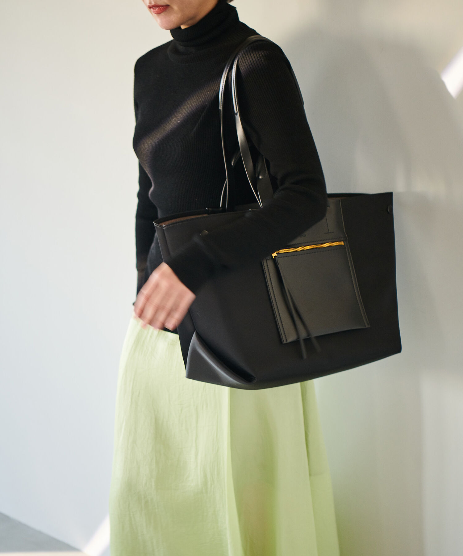 ROPE「【E&rsquo;POR】【A4対応】【撥水/雨の日】D BAG Large」|ハンドバッグ|