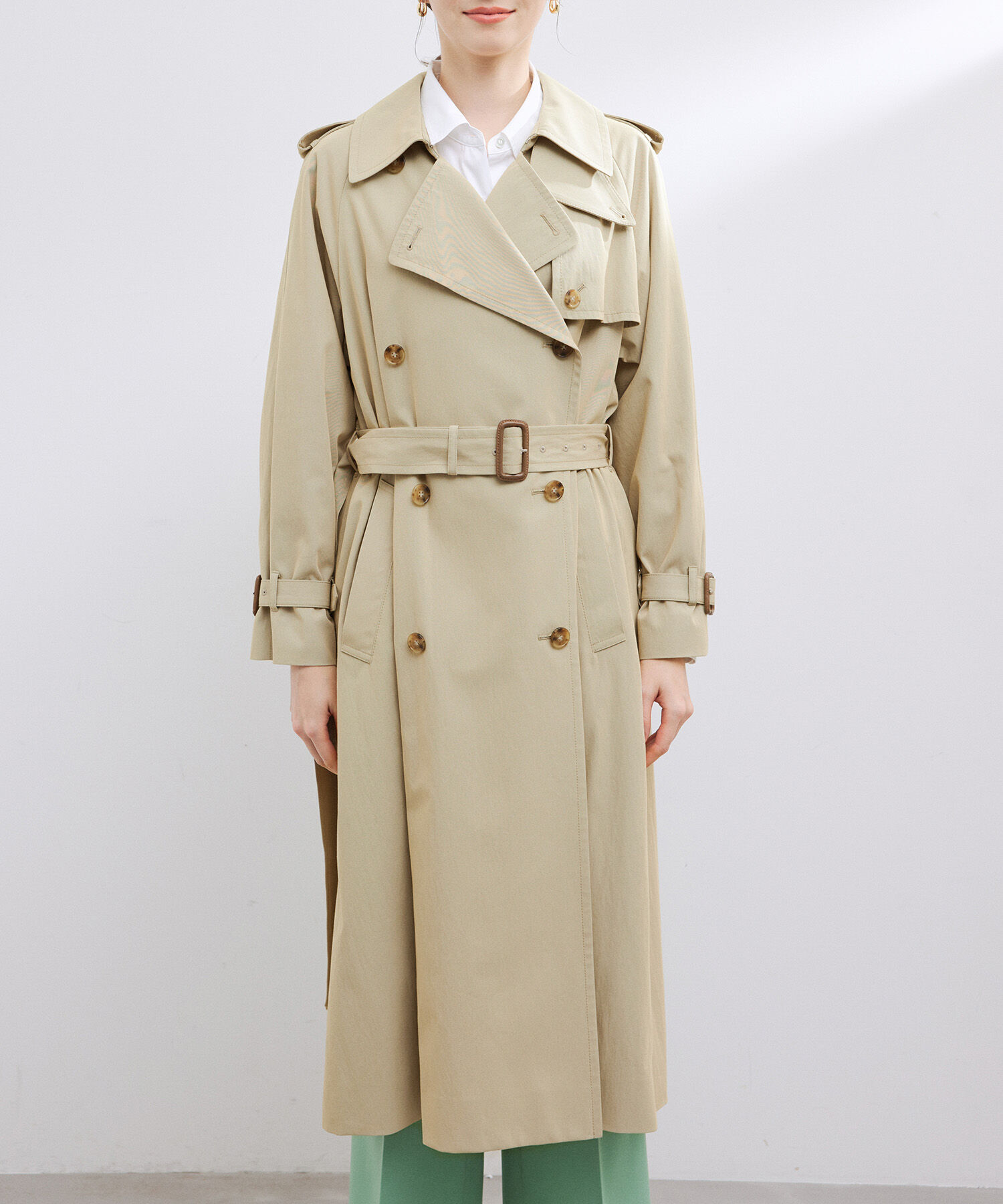 ROPE「ベーシックトレンチコート」|トレンチコート|