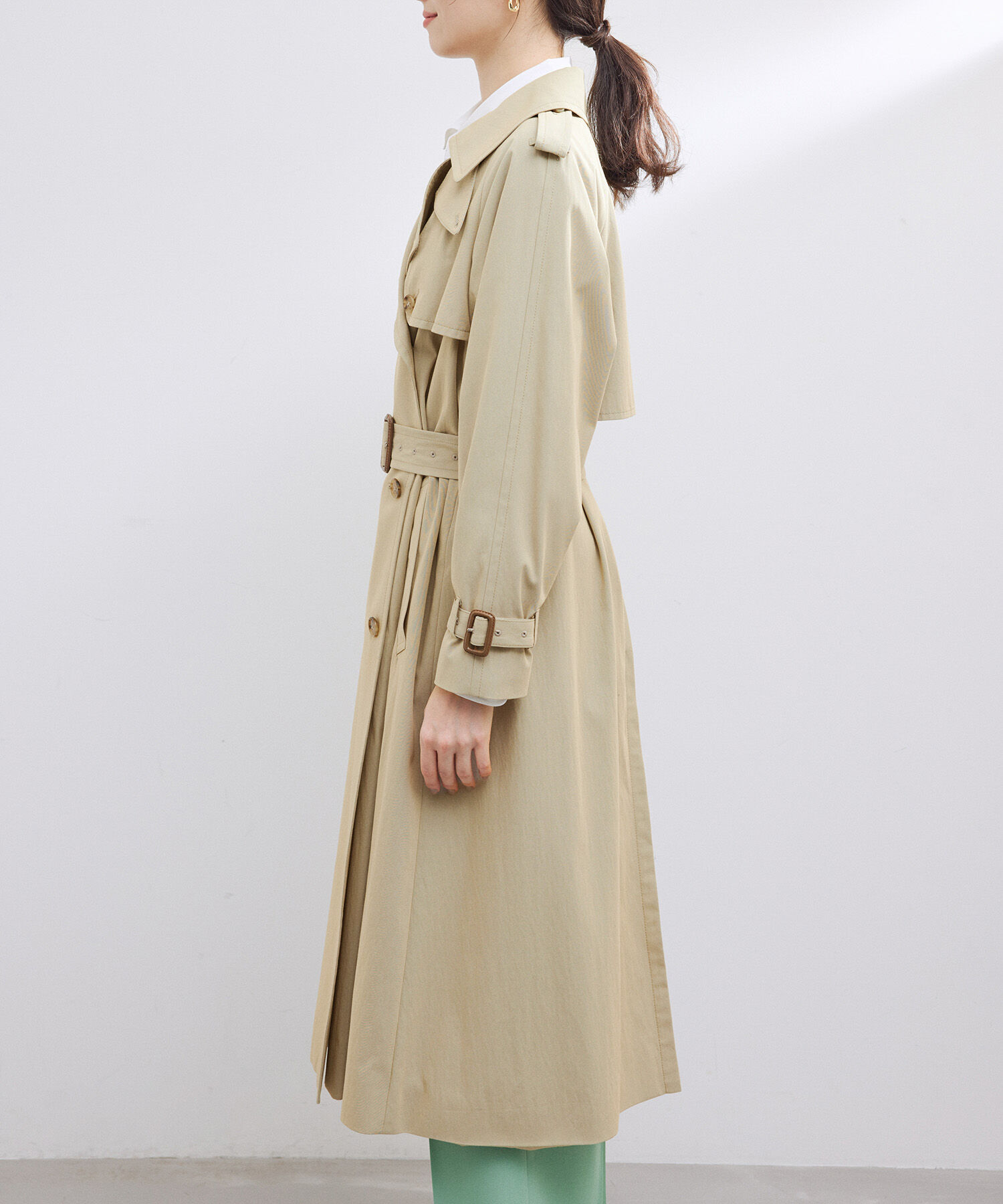 ROPE「ベーシックトレンチコート」|トレンチコート|