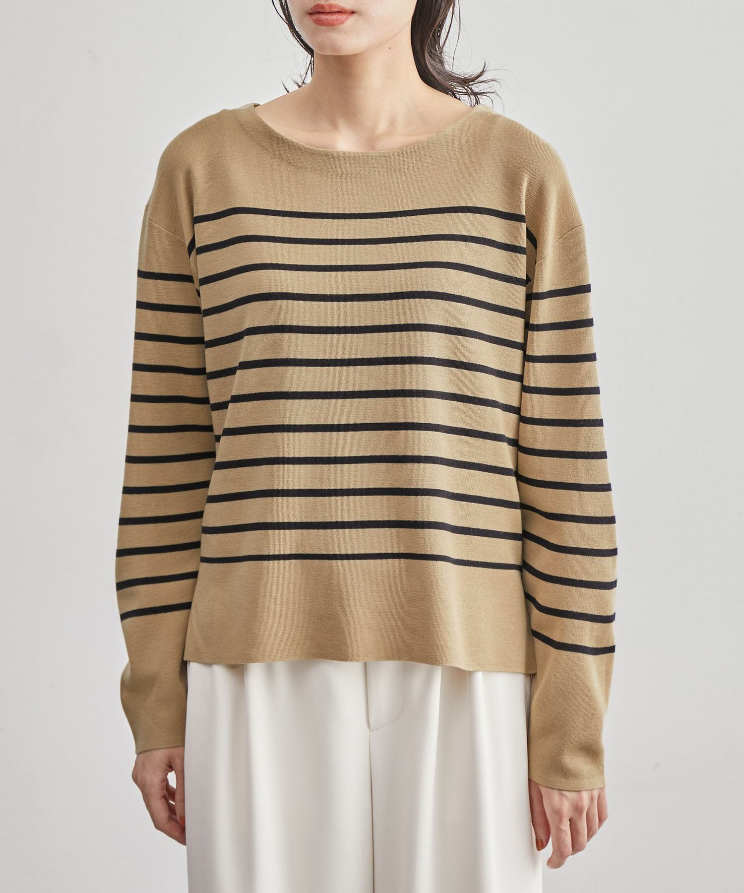 ROPE「ハイゲージニットプルオーバー/一部アンサンブル対応【雑誌掲載】」|ニット・セーター|