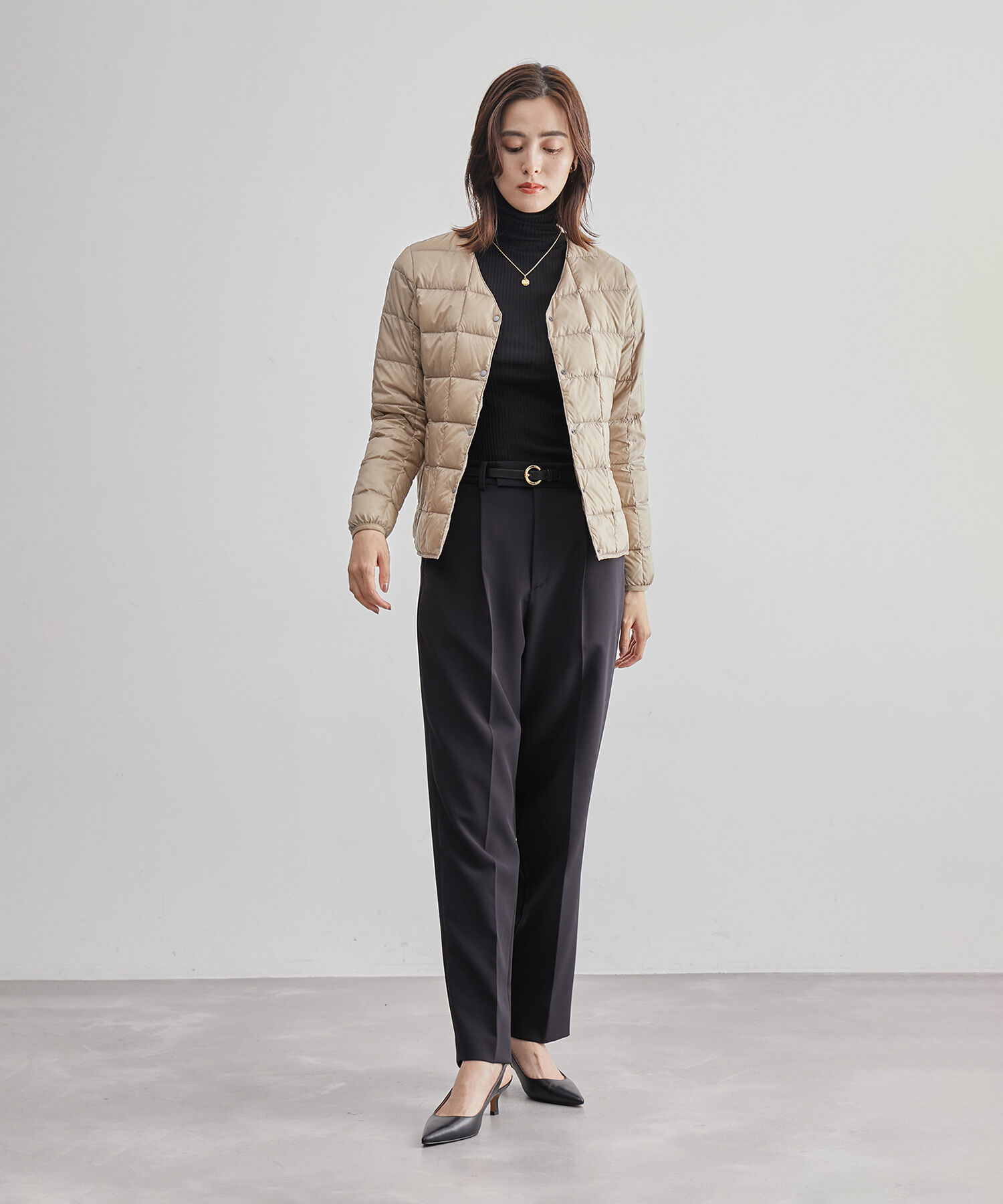 ROPE「【高評価】ダブルクロステーパードパンツ」|その他|