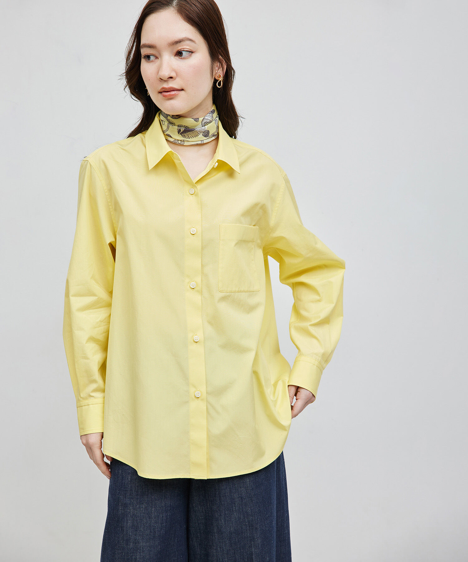 ROPE「【THOMAS MASON（トーマスメイソン）】レギュラーカラーシャツ【雑誌掲載】」|シャツ・ブラウス|