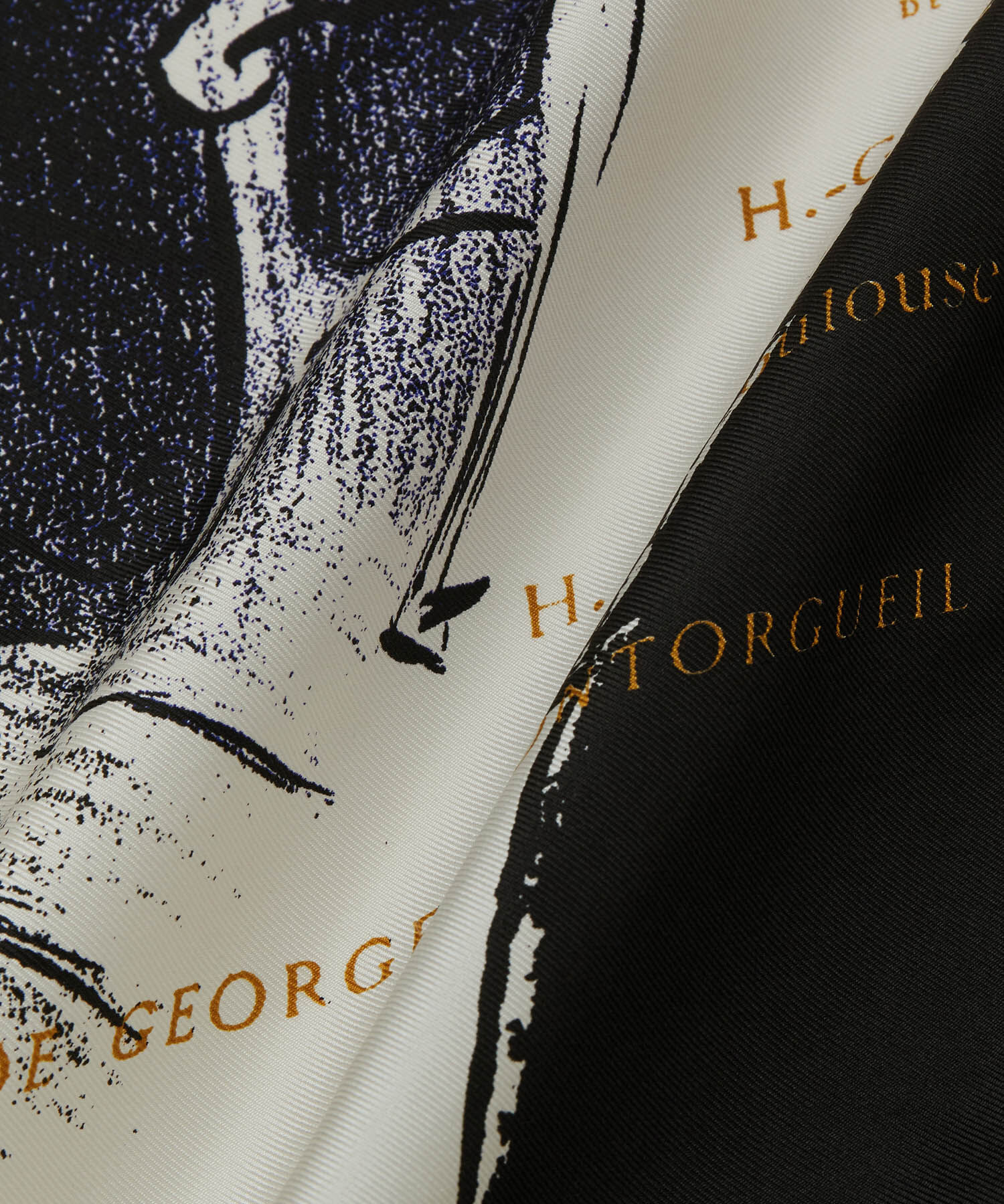 ROPE「ロートレックグラフィカルシルクスカーフ」|バンダナ・スカーフ|