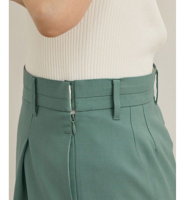 ROPE「【撥水】ウールストレートタイトスカート」|スカート|