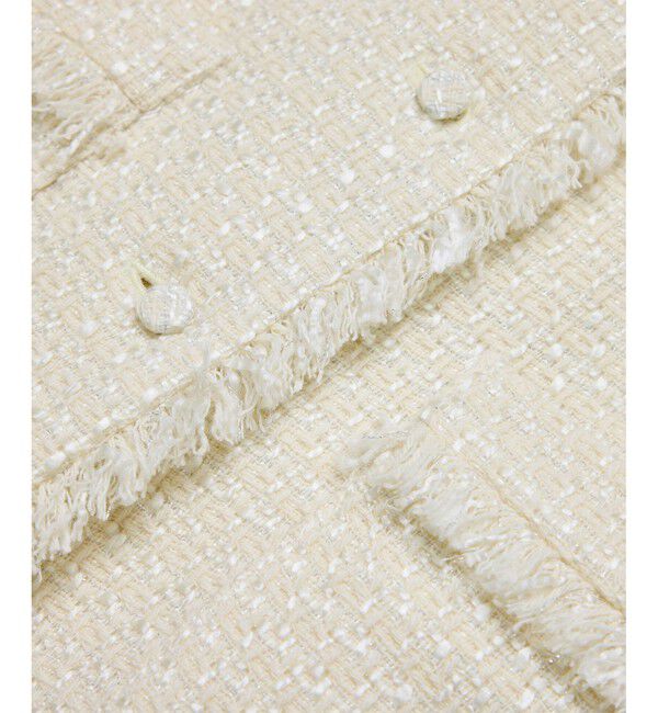 ROPE「ミックスツイードジレベスト」|ベスト・ジレ|