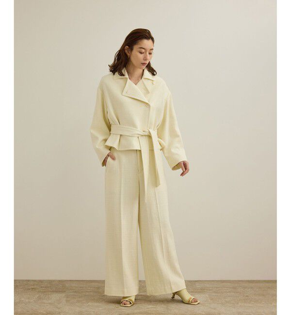 ROPE「MANTECO(マンテコ) コットンライトショートトレンチコート」|トレンチコート|