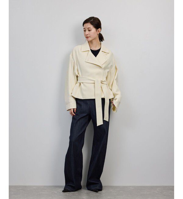 ROPE「MANTECO(マンテコ) コットンライトショートトレンチコート」|トレンチコート|