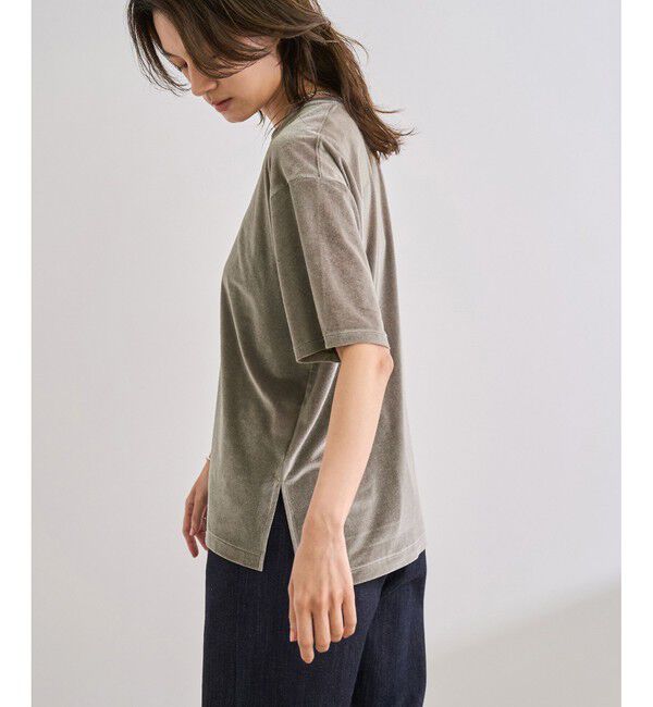ROPE「シアーベロアTシャツ/イージーケア」|Tシャツ・カットソー|
