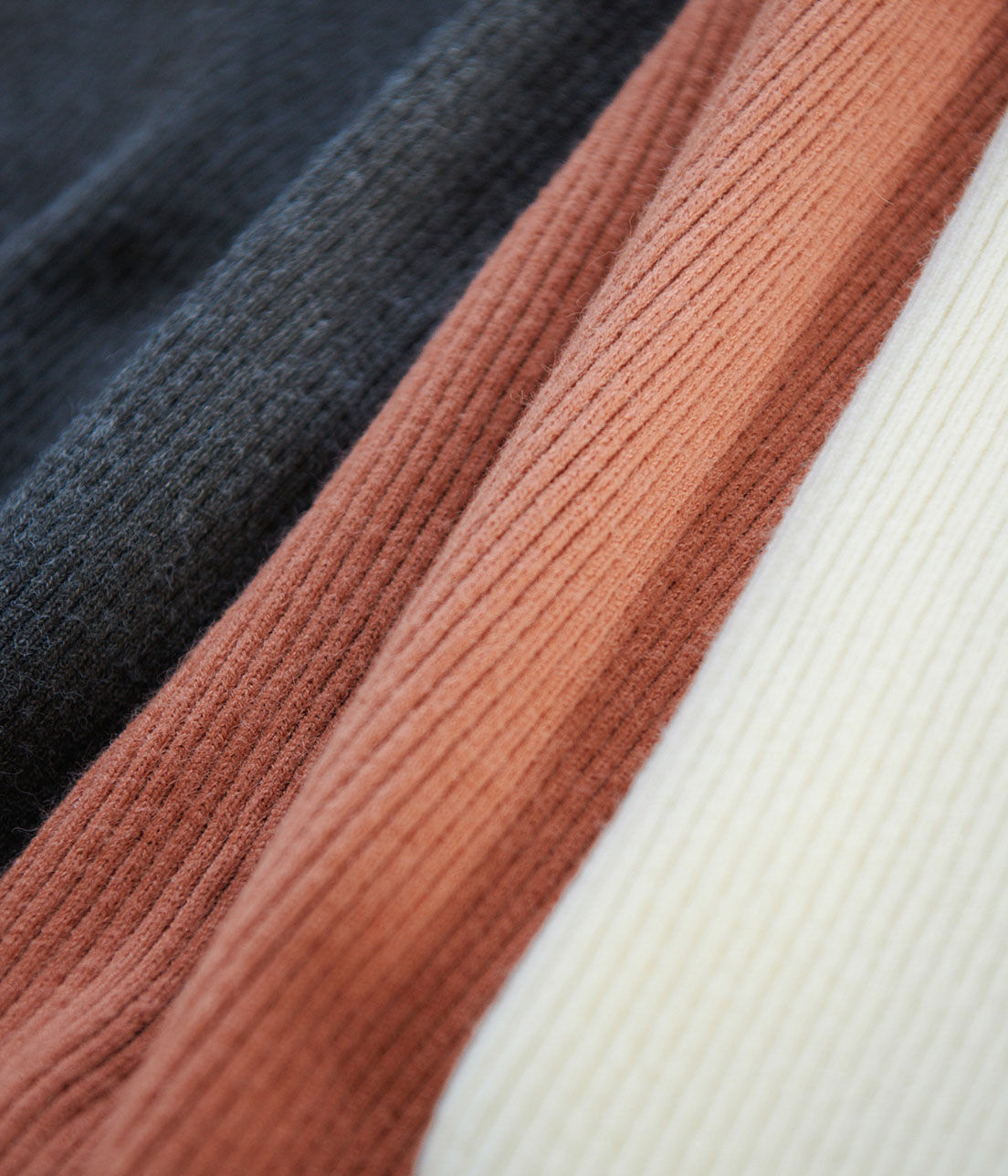 VIS「【セットアップ対応】フロントワイドリブニットスカート」|スカート|