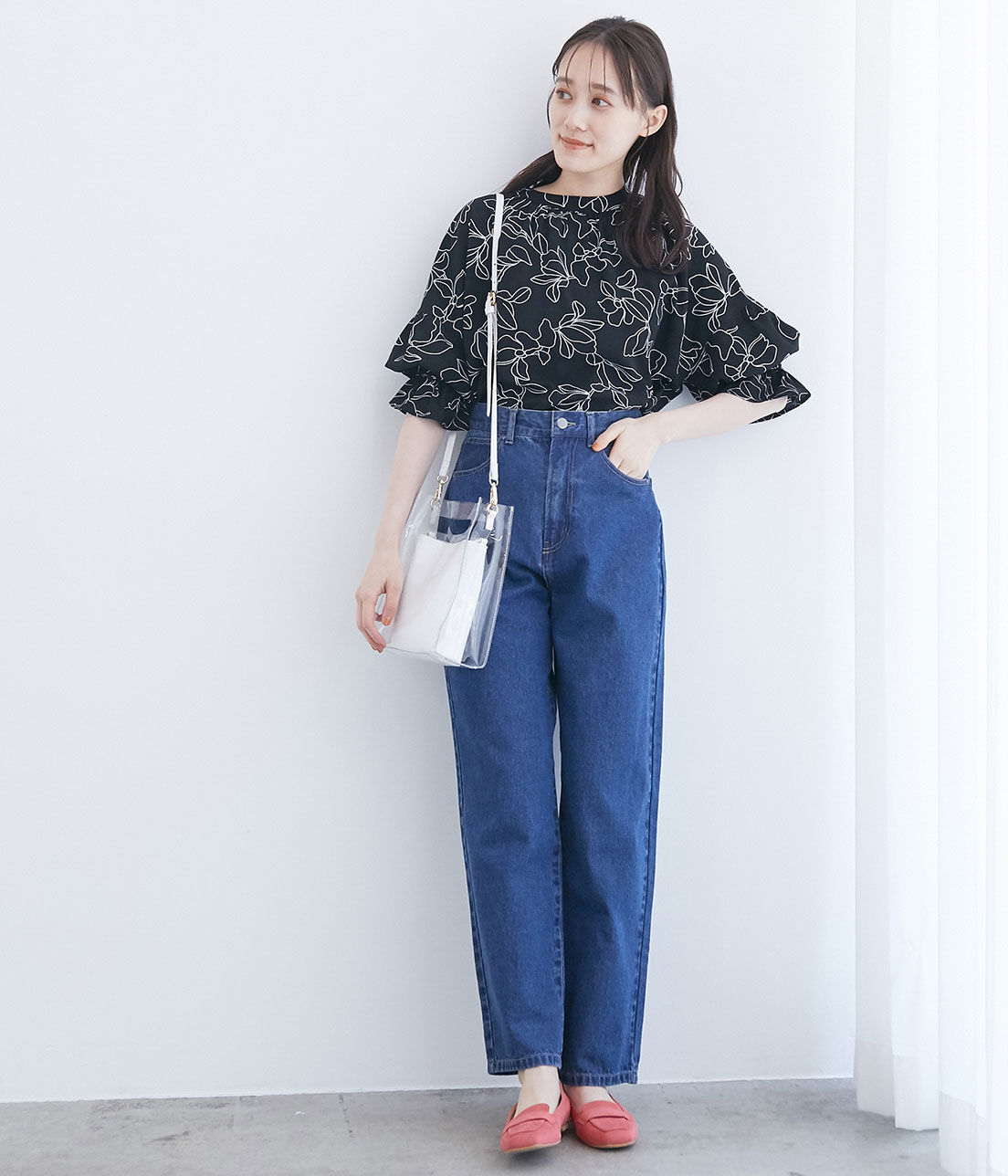 Juze「【HARUTA&times;Juze】スクエアトゥワンベルトソフトローファー」|ローファー|