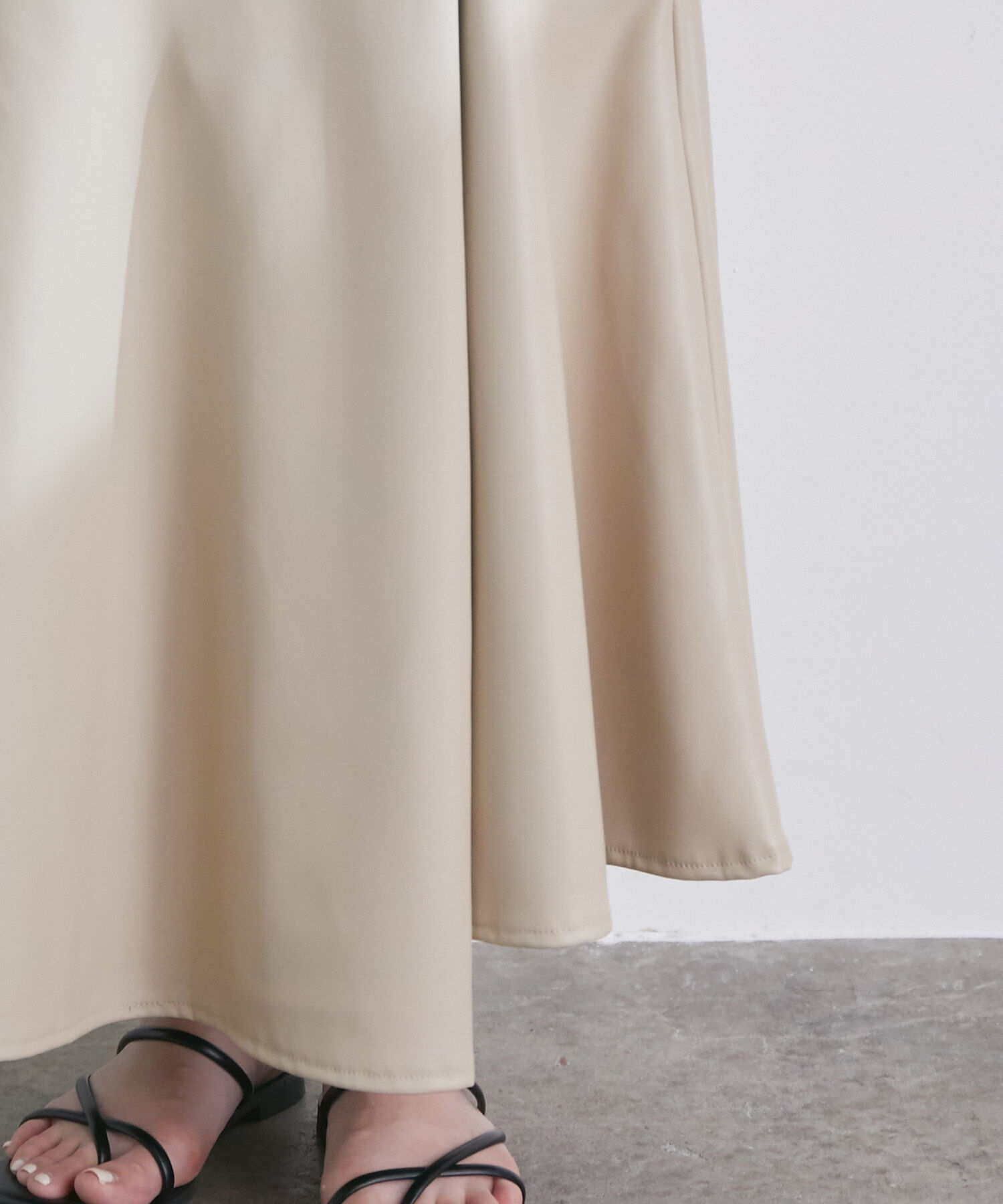 VIS「【ヴィーガンエコレザー】イレヘムスカート」|スカート|