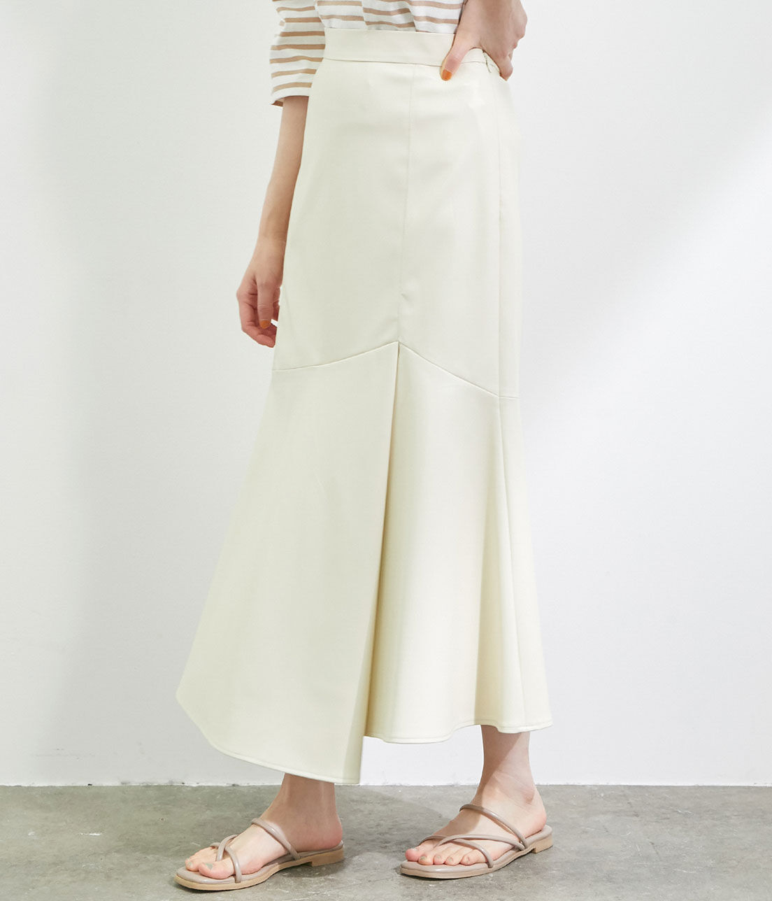 VIS「【ヴィーガンエコレザー】イレヘムスカート」|スカート|