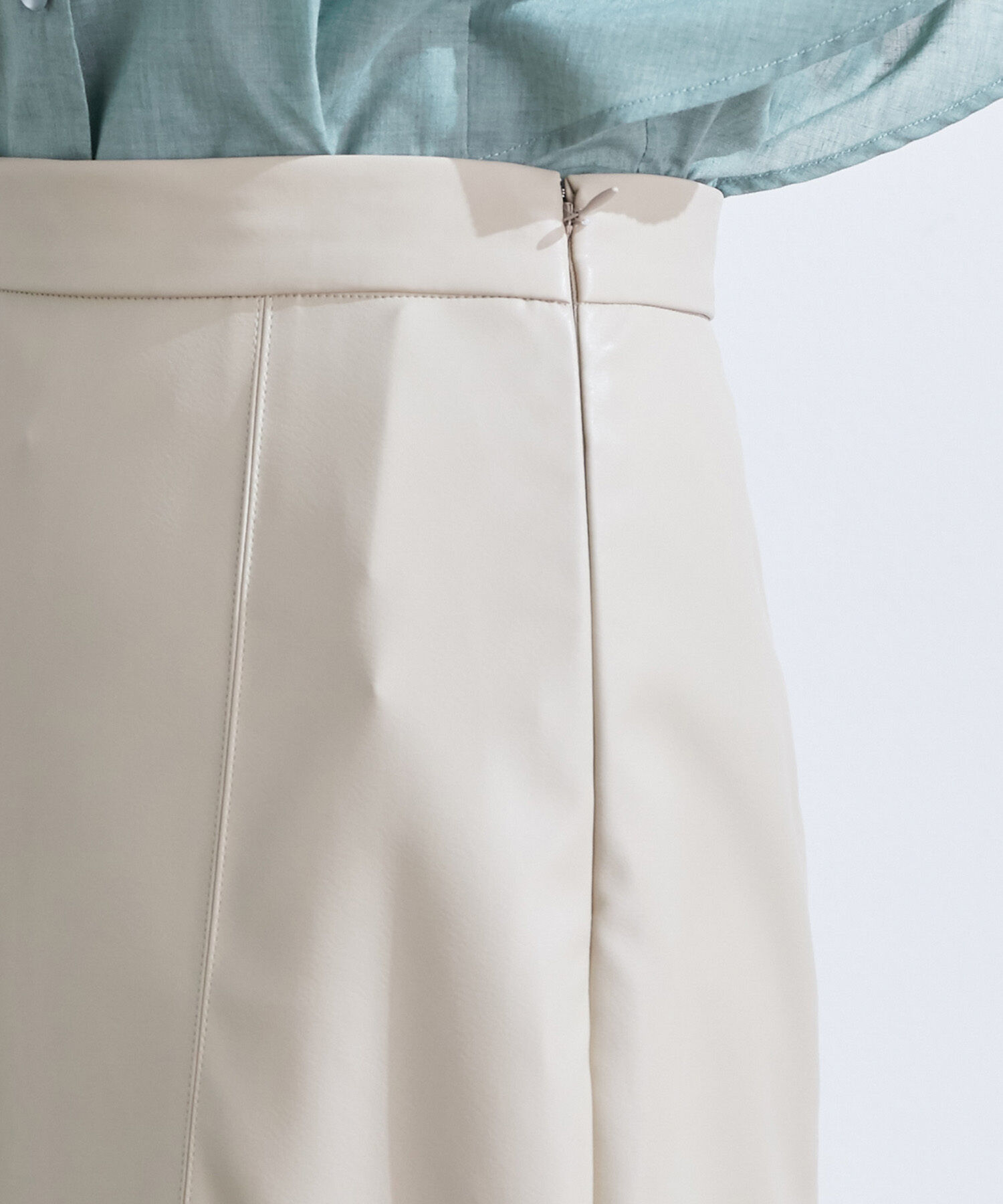 VIS「【ヴィーガンエコレザー】イレヘムスカート」|スカート|