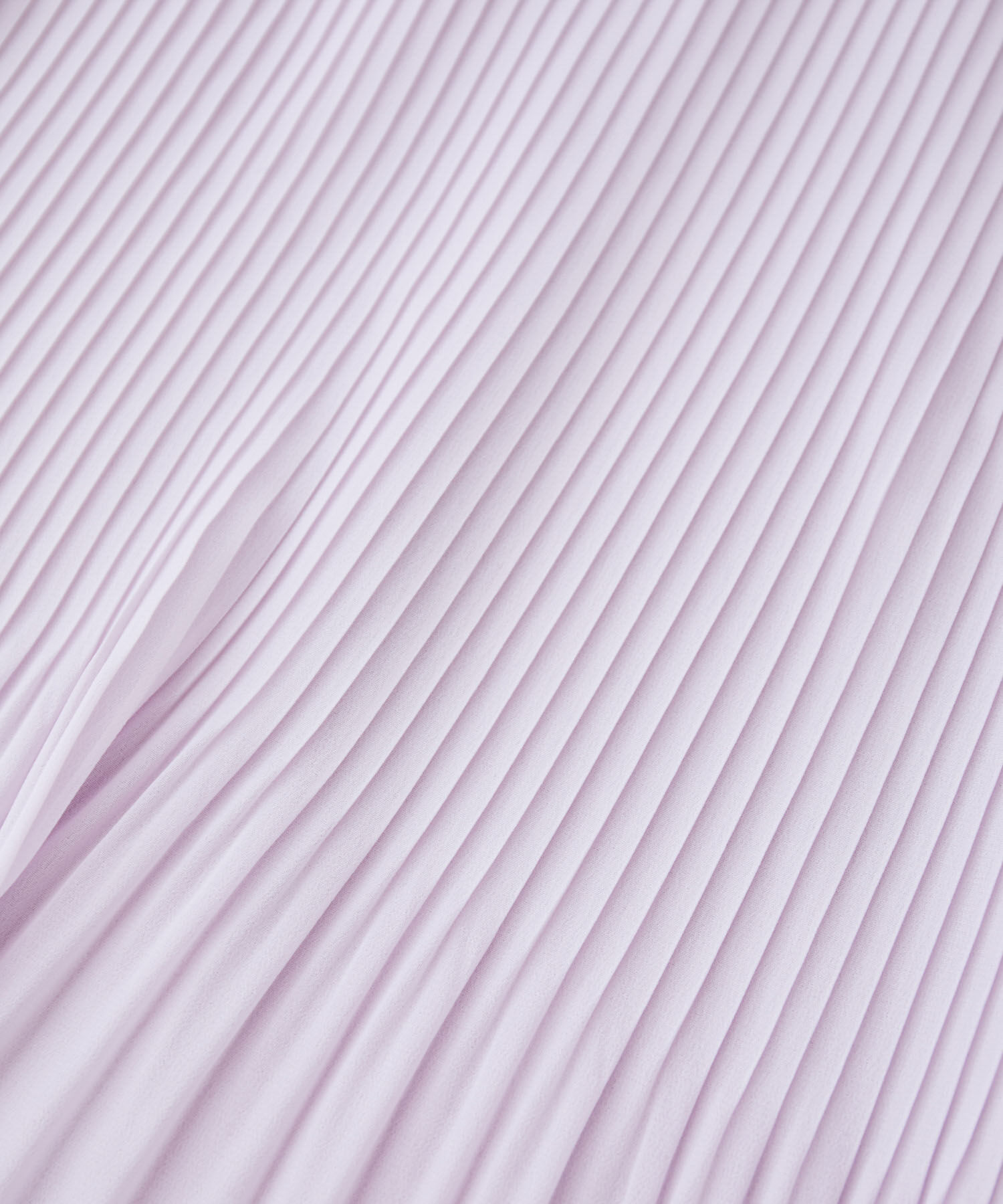 VIS「【洗濯機可】ドット＆無地シフォンバックリボンブプリーツブラウス」|シャツ・ブラウス|