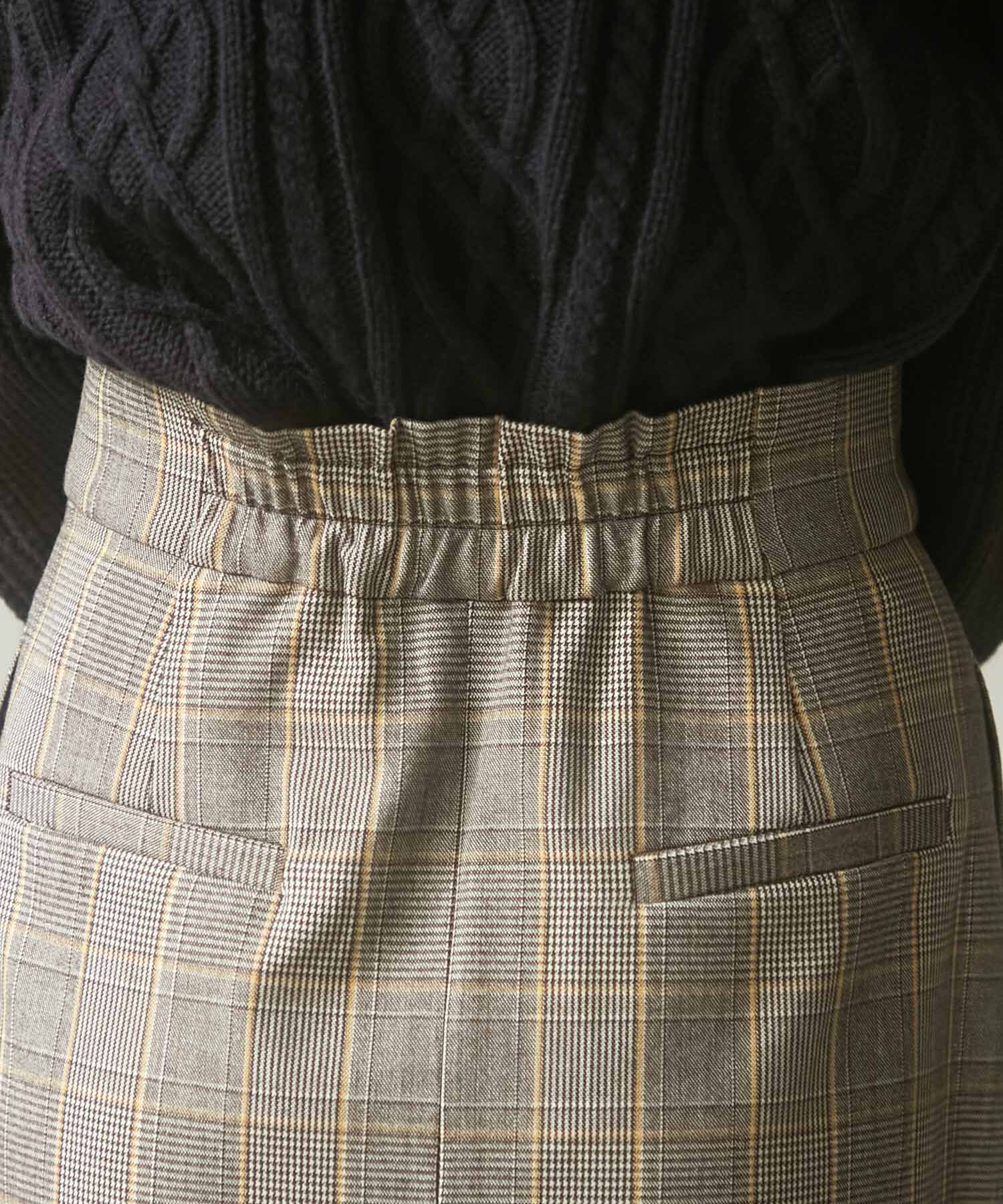 VIS「【HOT BEAUTY STRETCH】暖かく動きやすいタイトスカート」|スカート|