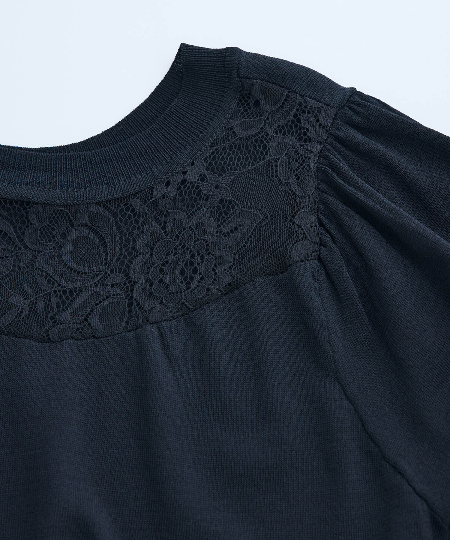 vis-a-vis「【WEB限定】前後2WAYレースコンビニット」|ニット・セーター|