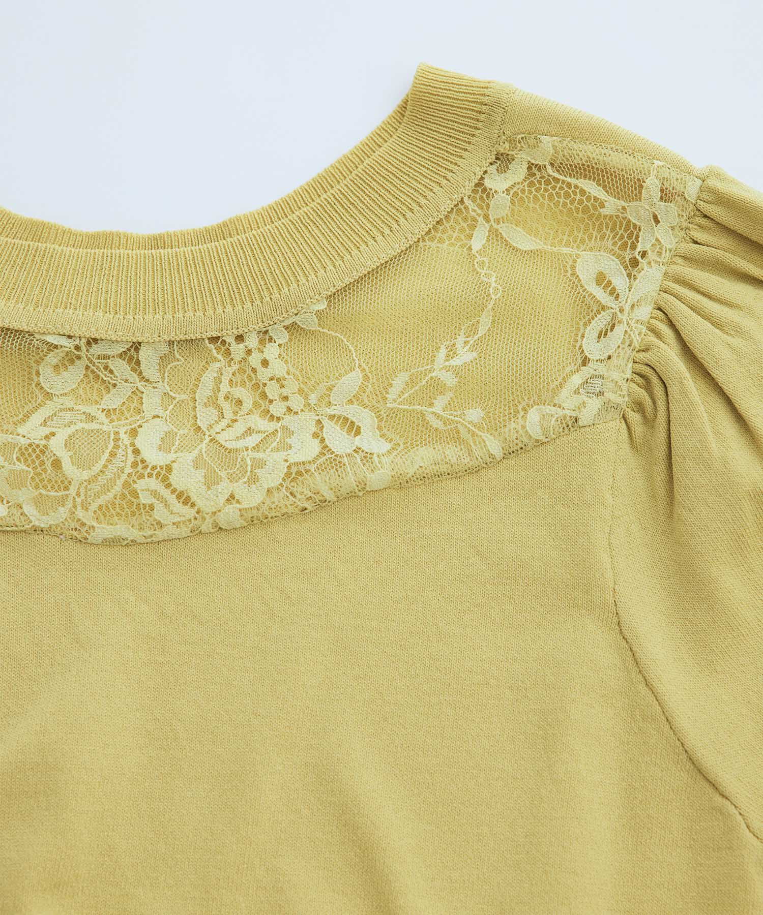 vis-a-vis「【WEB限定】前後2WAYレースコンビニット」|ニット・セーター|