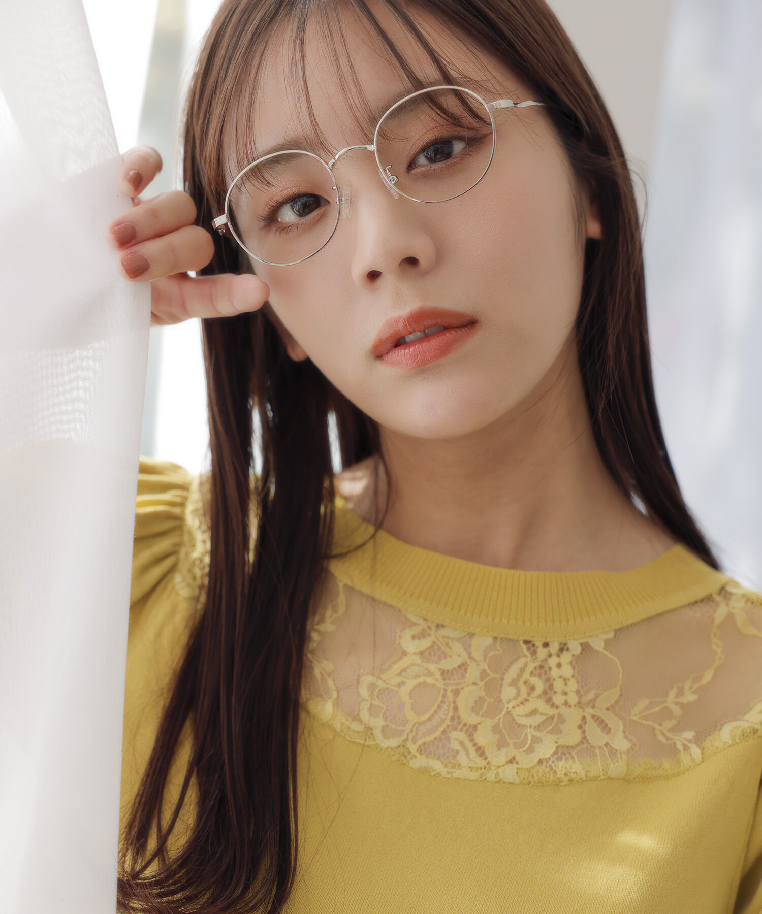 vis-a-vis「【WEB限定】前後2WAYレースコンビニット」|ニット・セーター|