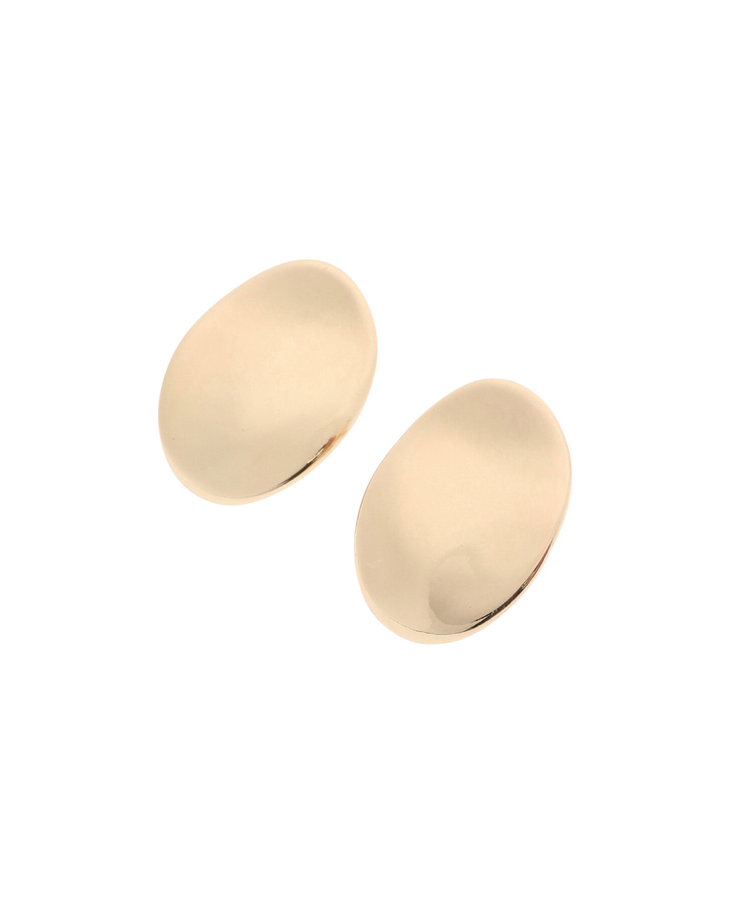 VIS「プレートニュアンスメタルイヤリング」|イヤリング|