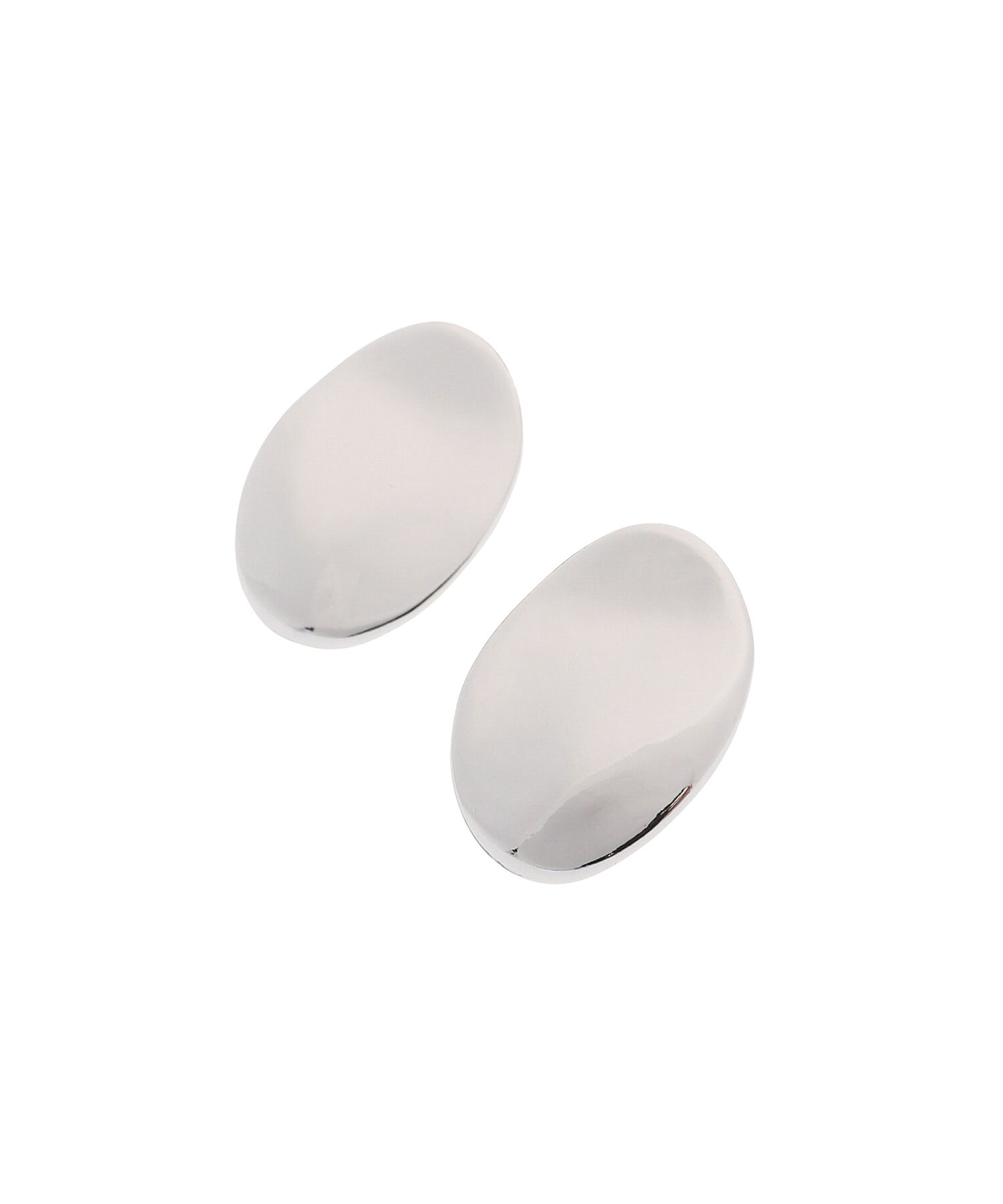 VIS「プレートニュアンスメタルイヤリング」|イヤリング|