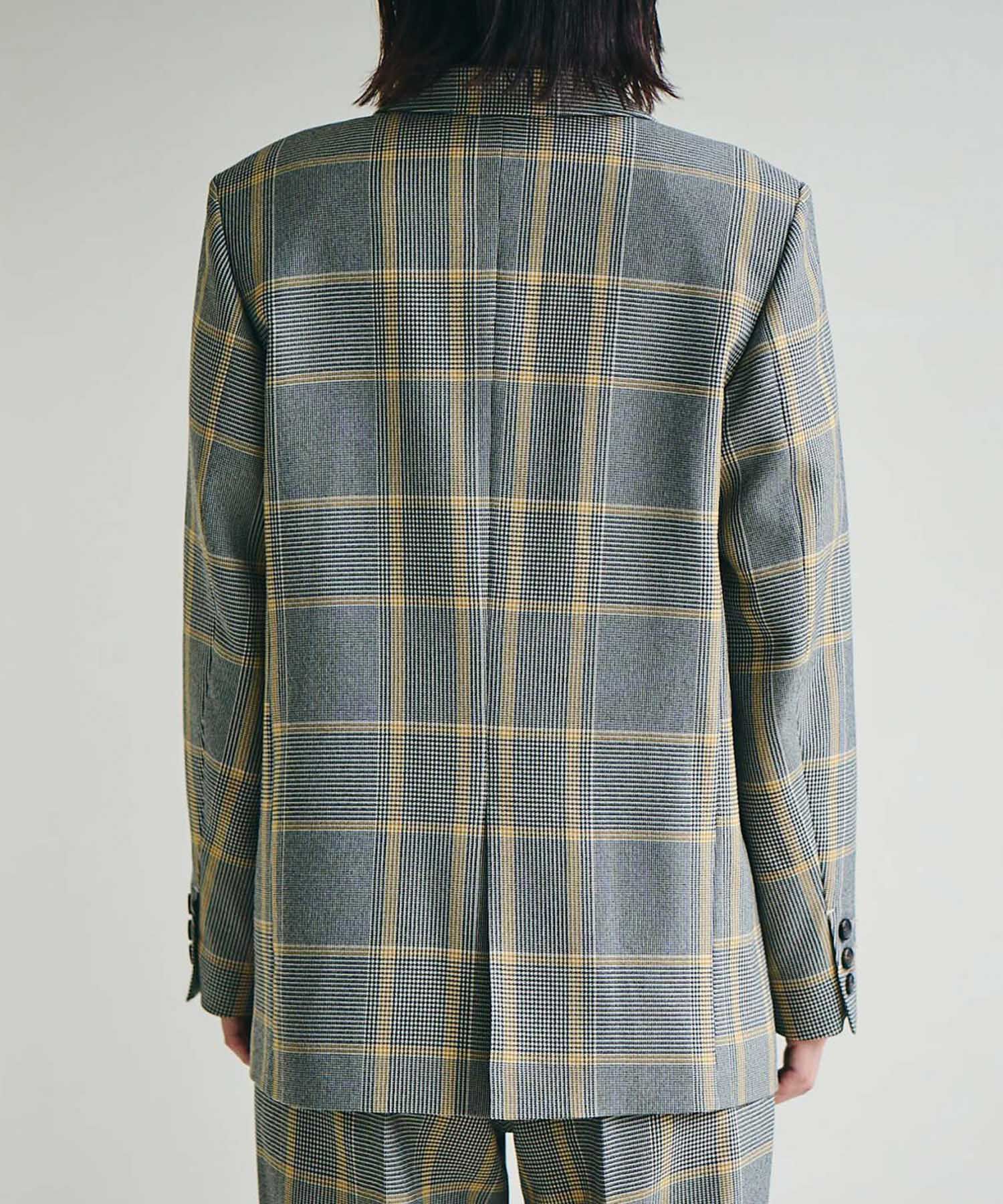 VIS「【Washable・EASY CARE】エコウールタッチジャケット【sustainable】」|テーラードジャケット|