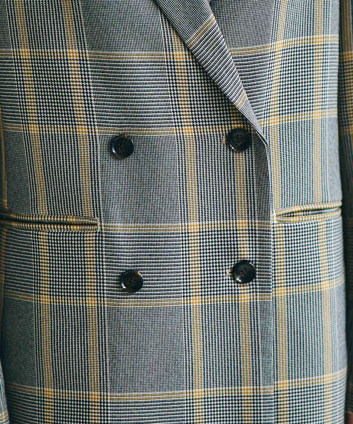 VIS「【Washable・EASY CARE】エコウールタッチジャケット【sustainable】」|テーラードジャケット|