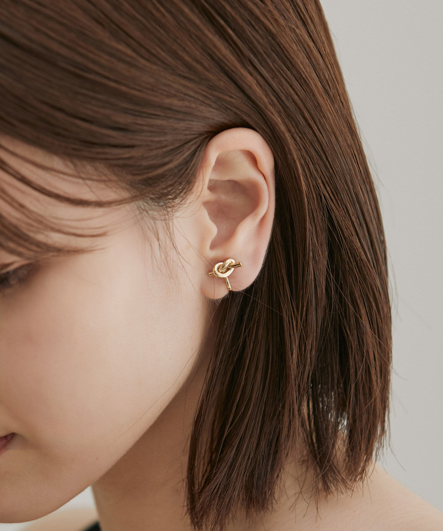 VIS「ノットデザインイヤリング」|イヤリング|