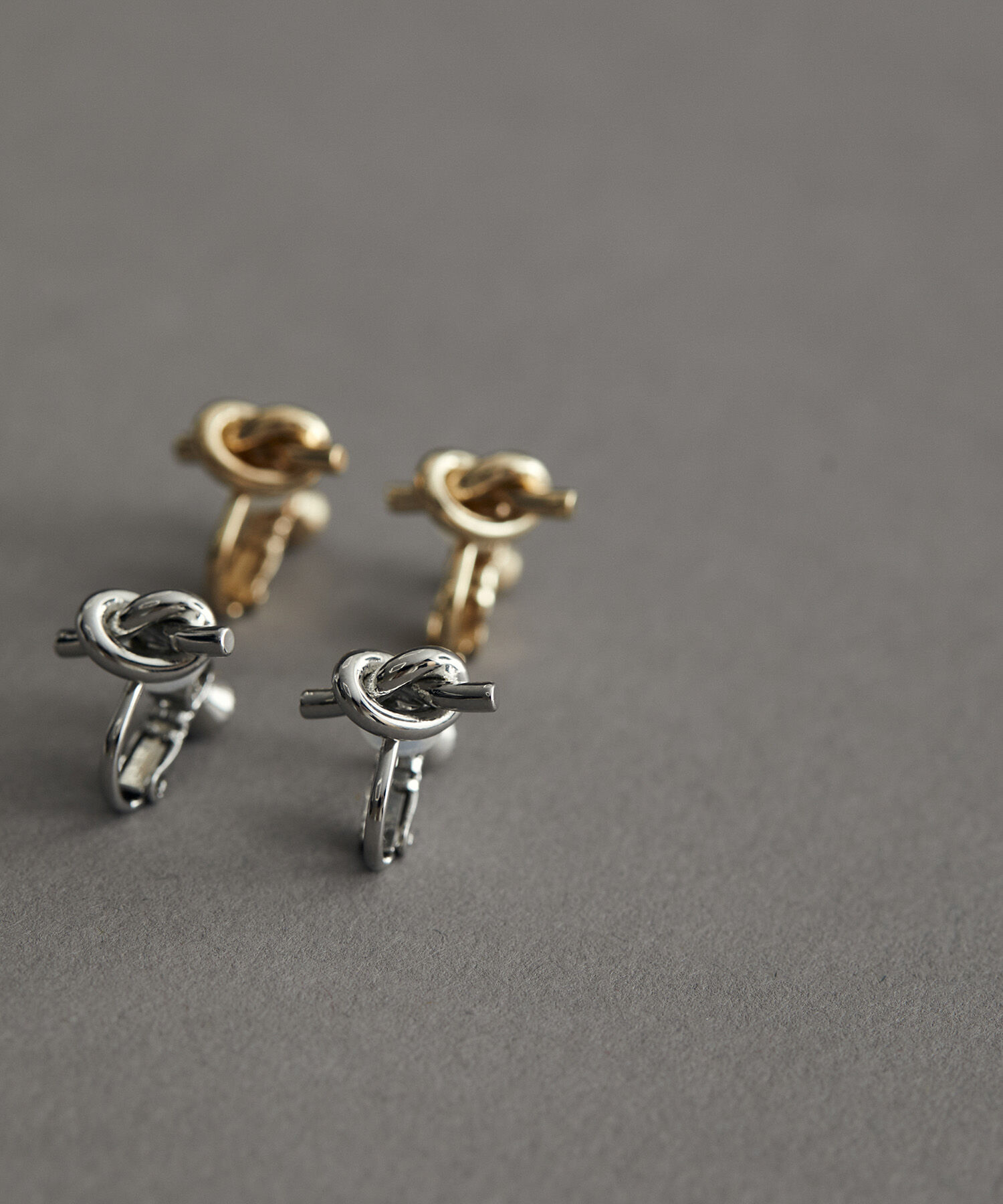 VIS「ノットデザインイヤリング」|イヤリング|