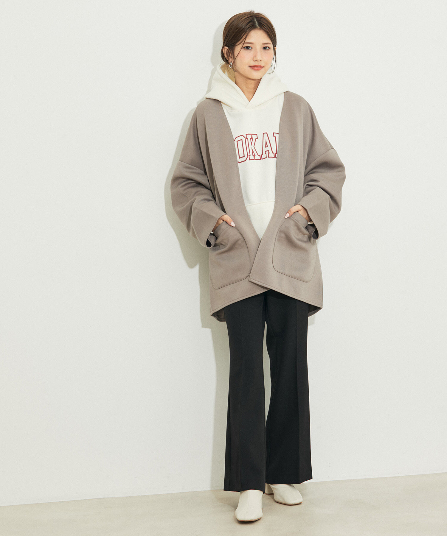 vis-a-vis「【WEB限定】【洗える】フレアパンツ」|スラックス|