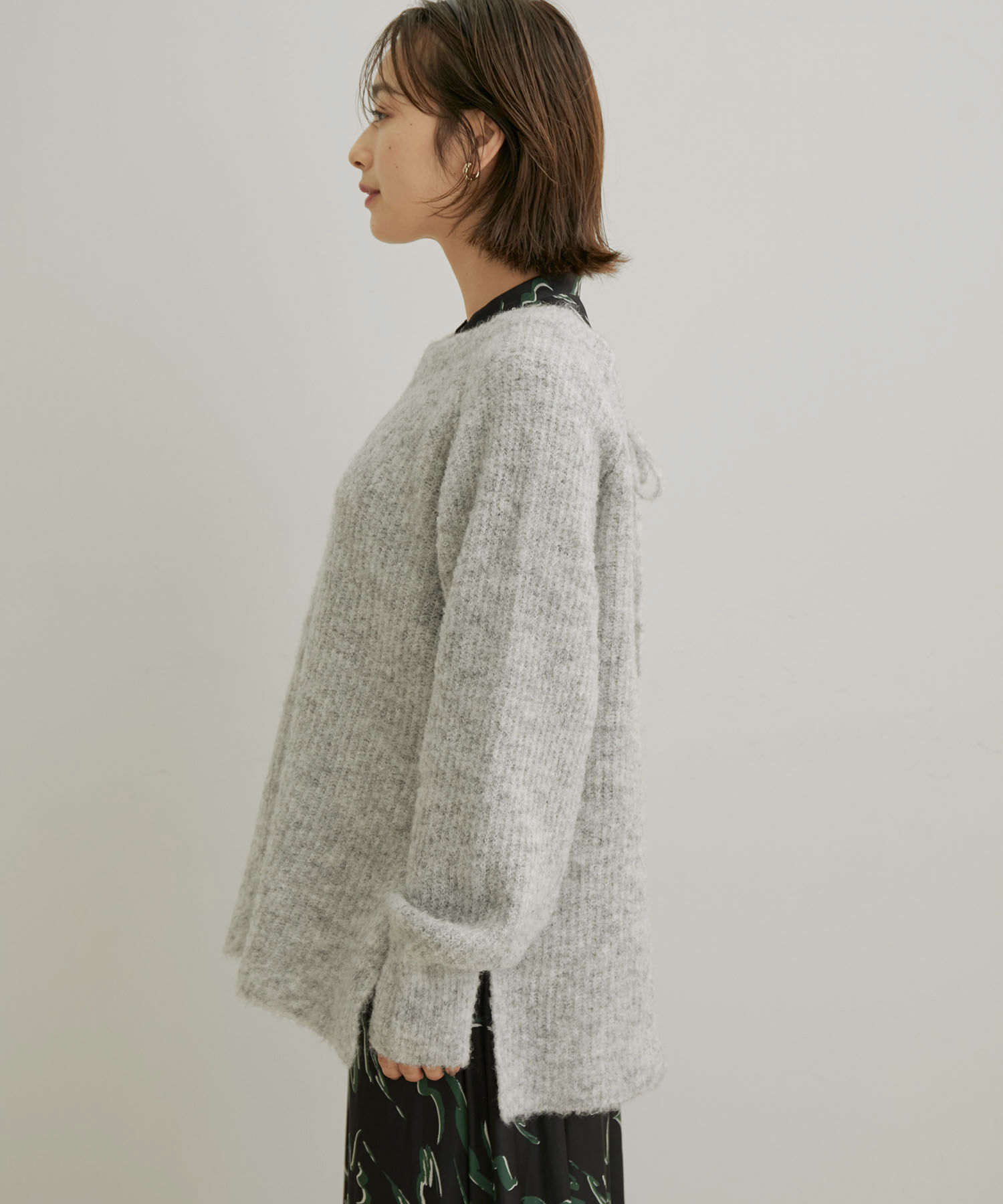 VIS「バックリボンルーズニット」|ニット・セーター|