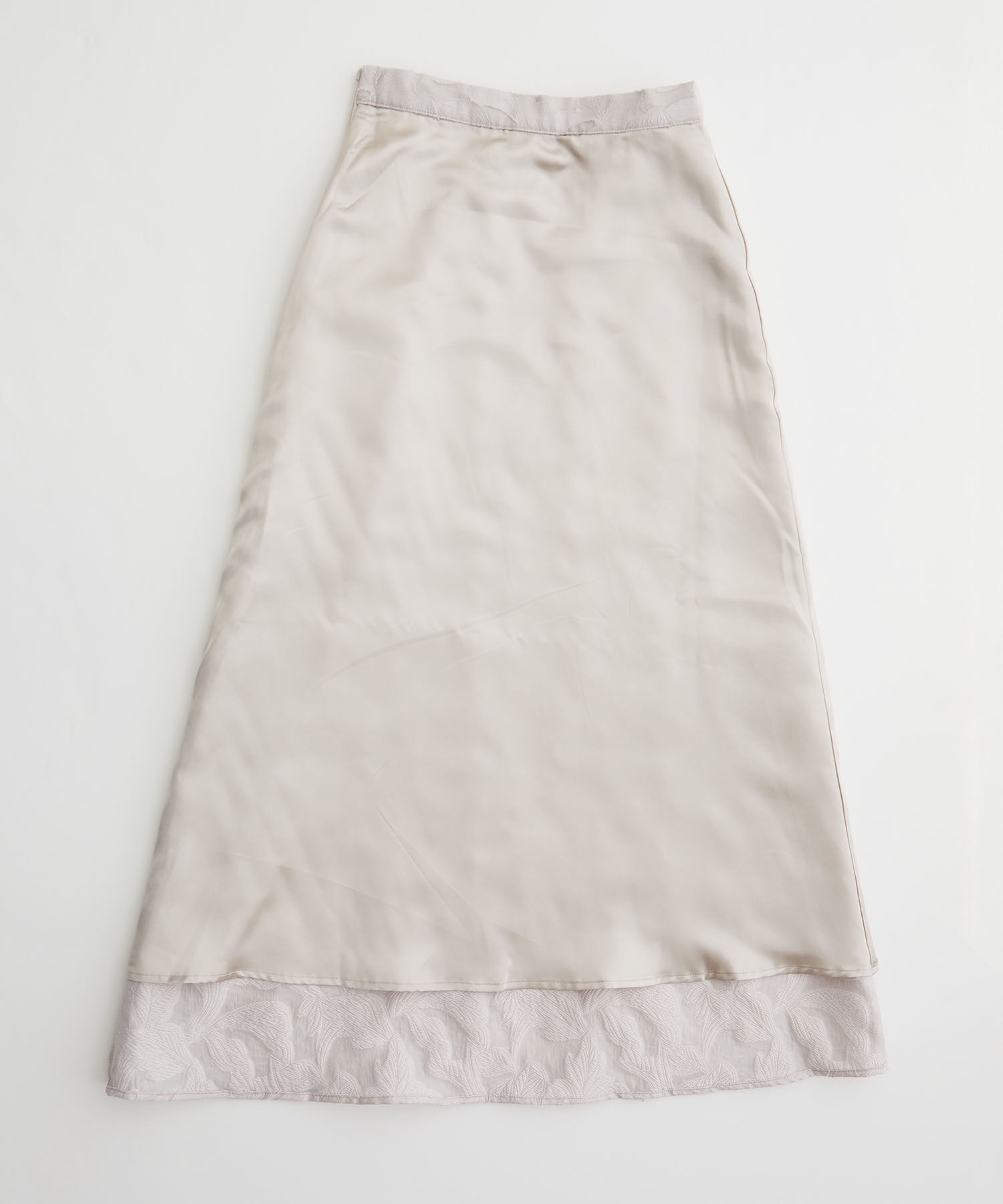 vis-a-vis「【WEB限定】フラワージャガードレースフレアスカート」|スカート|