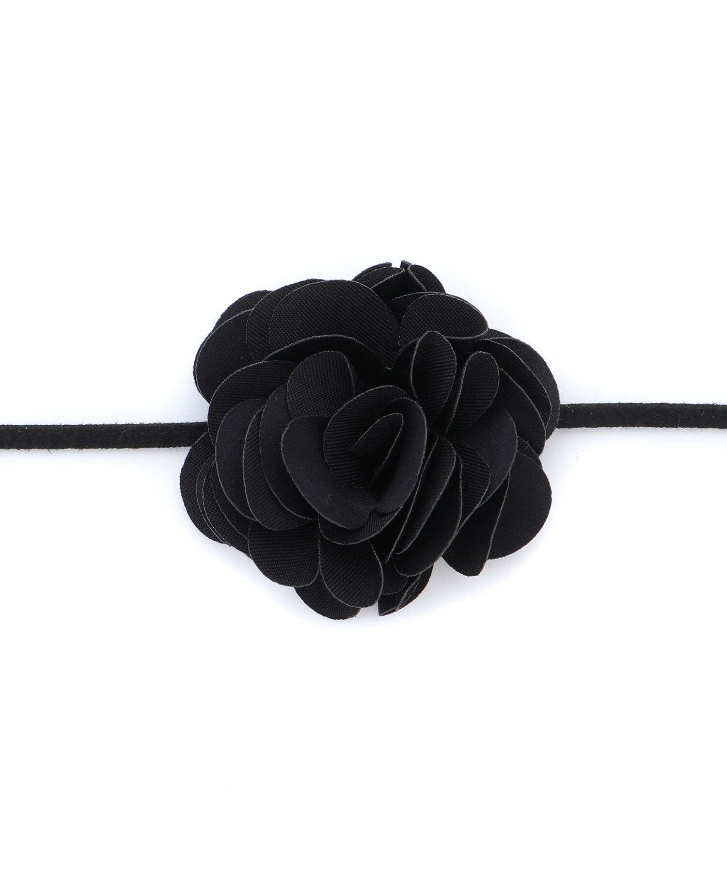 VIS「フラワーコサージュチョーカー/ラリエット」|ネックレス|