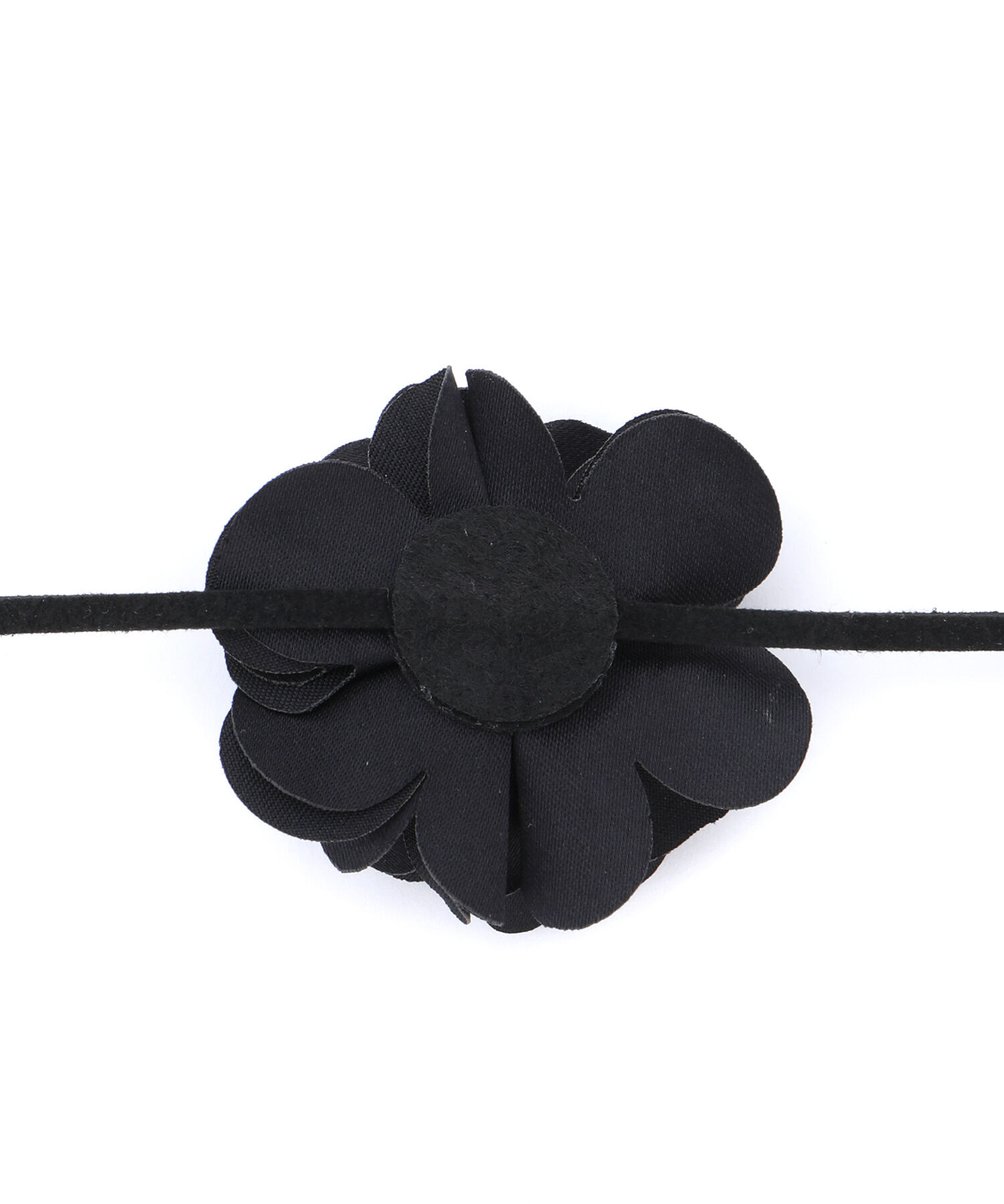 VIS「フラワーコサージュチョーカー/ラリエット」|ネックレス|