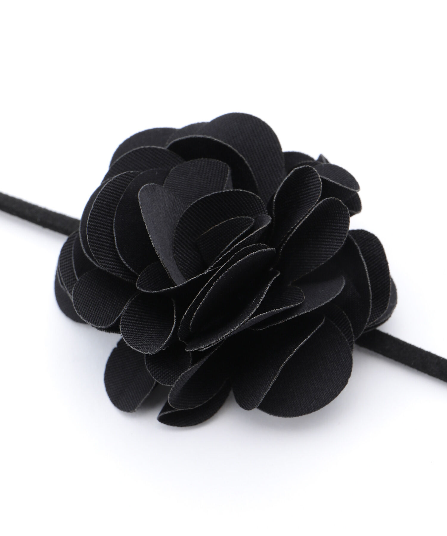 VIS「フラワーコサージュチョーカー/ラリエット」|ネックレス|